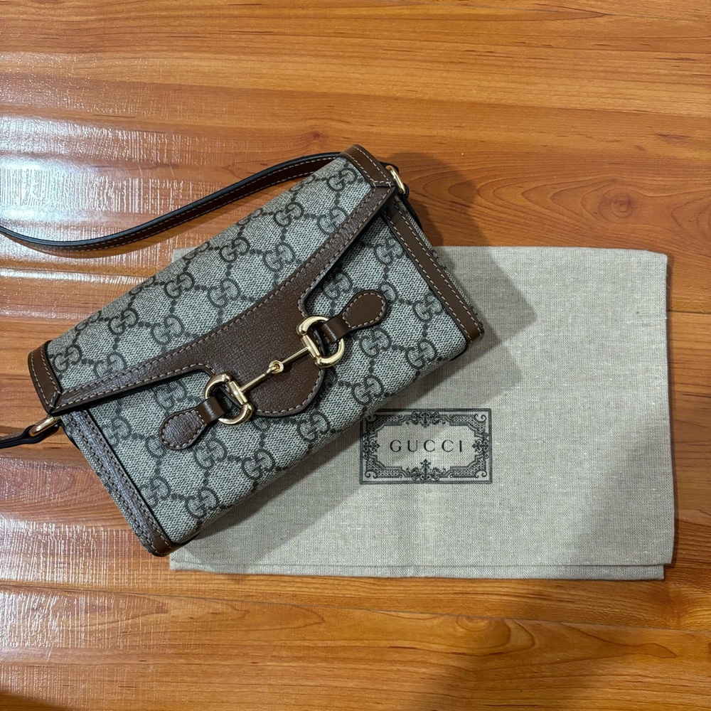 GUCCI HORSEBIT 1955 MINI BAG - Picture 3 of 7